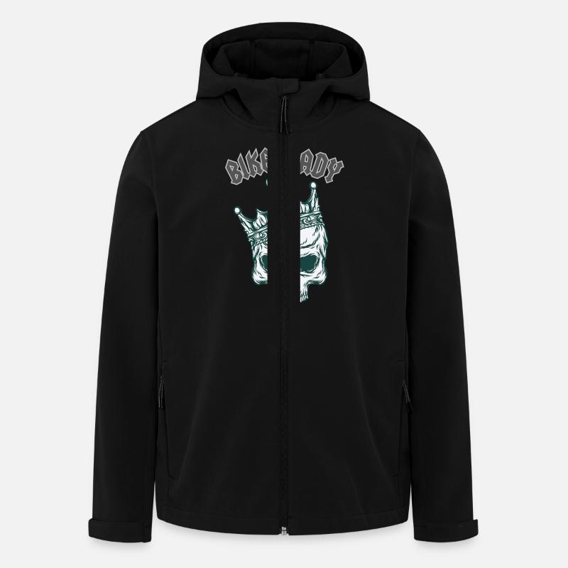 Motarde - Veste softshell homme en polyester recyclé Stanley/Stella - noir