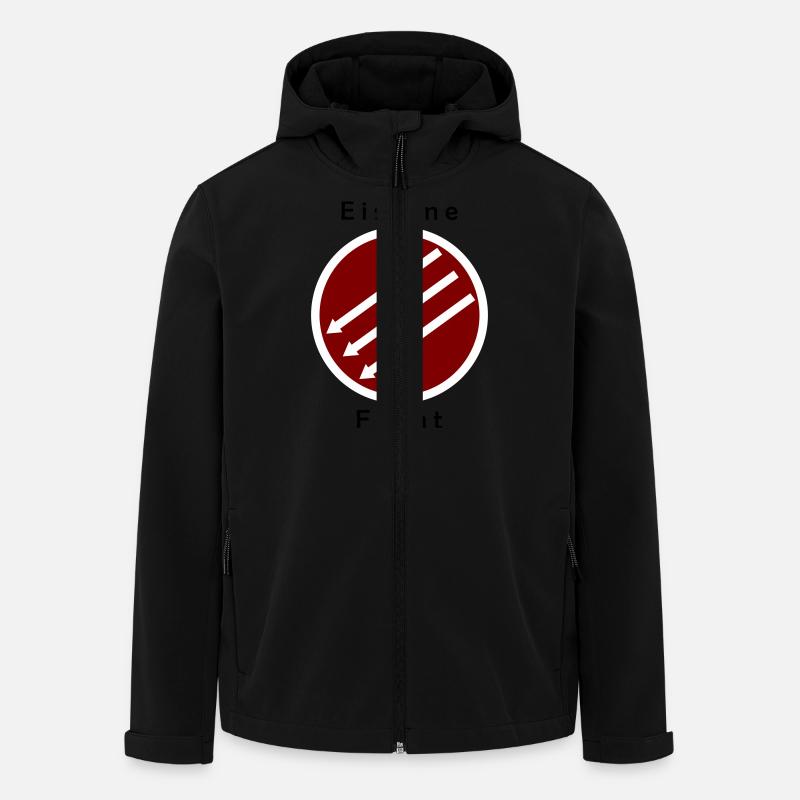 Eiserne Fron - Drei Pfeile - Men’s Recycled Softshell Jacket by Stanley/Stella - black