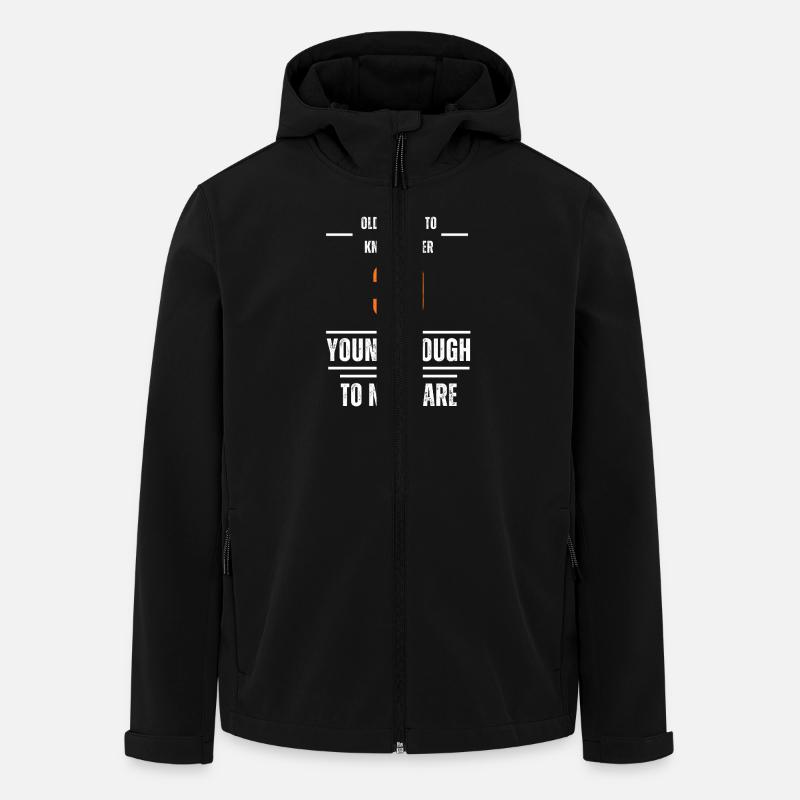 30 Vibe - Men’s Recycled Softshell Jacket by Stanley/Stella - black