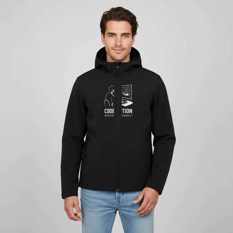 Recycelte Männer Softshell-Jacke von Stanley/Stella