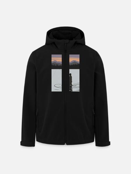 Tattoo Kunst Künstler Geschenk - Recycelte Männer Softshell-Jacke von Stanley/Stella - Schwarz