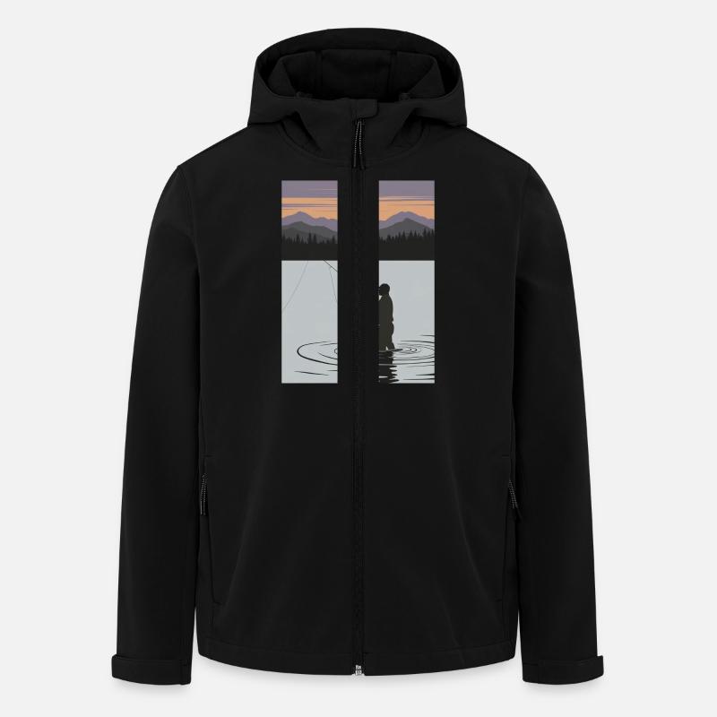 Tattoo Art Artist Gift - Men’s Recycled Softshell Jacket by Stanley/Stella - black