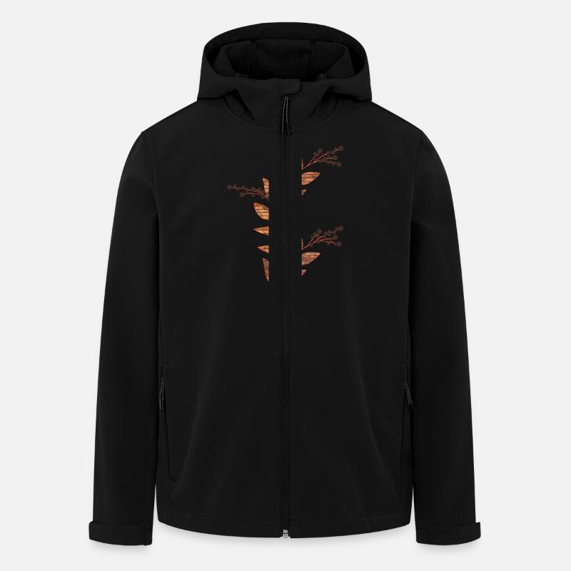 Ziegelwerk - Recycelte Männer Softshell-Jacke von Stanley/Stella - Schwarz
