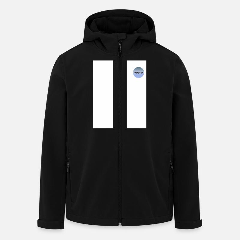 VOERO 1 - Veste softshell homme en polyester recyclé Stanley/Stella - noir