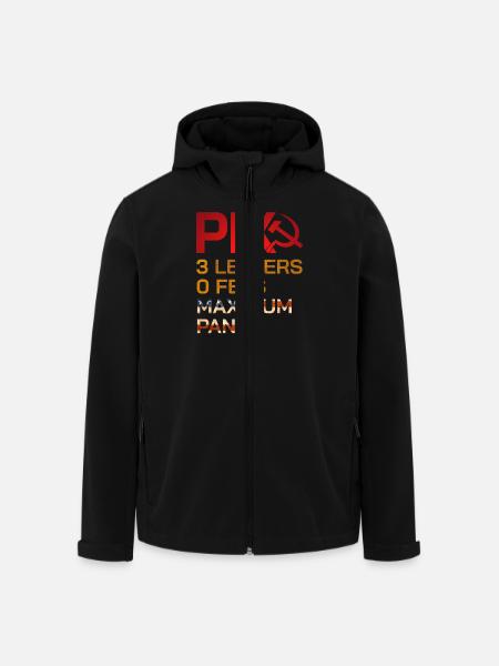 PIX - Men’s Recycled Softshell Jacket by Stanley/Stella - black
