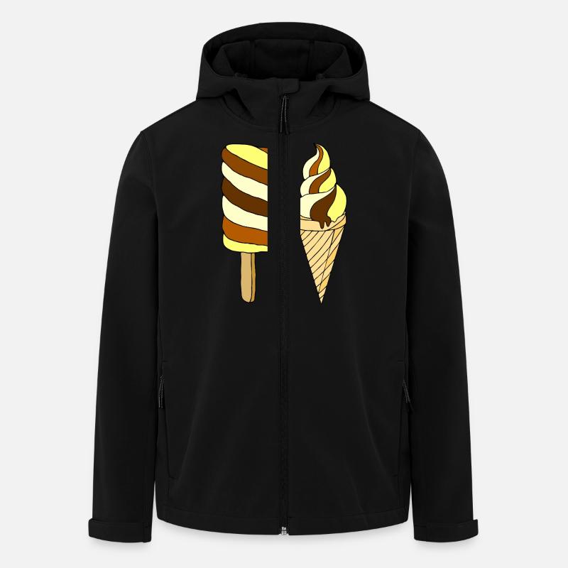 Glace - Veste softshell homme en polyester recyclé Stanley/Stella - noir