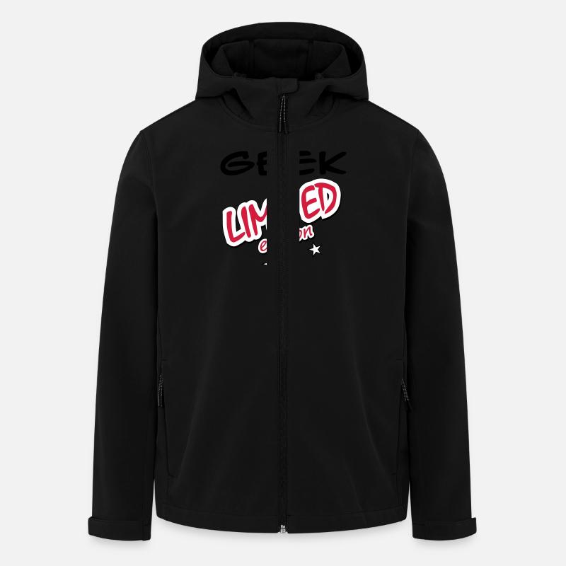 GEEK LIMITED EDITION - Veste softshell homme en polyester recyclé Stanley/Stella - noir