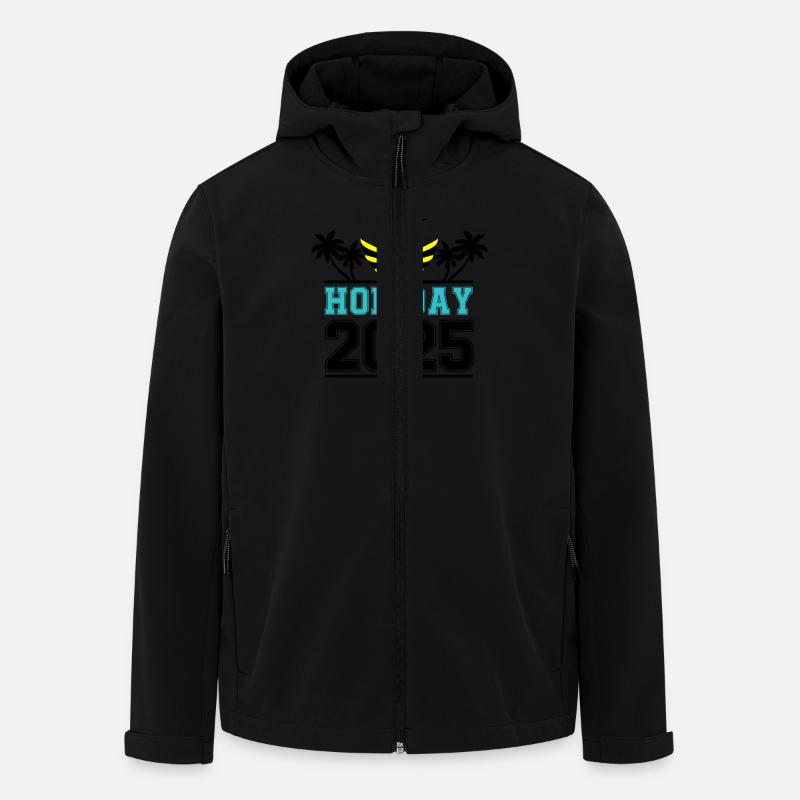 Holiday 2025 - Men’s Recycled Softshell Jacket by Stanley/Stella - black