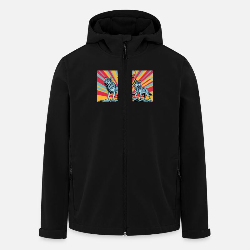 nVx Artemis 1 - Recycelte Männer Softshell-Jacke von Stanley/Stella - Schwarz