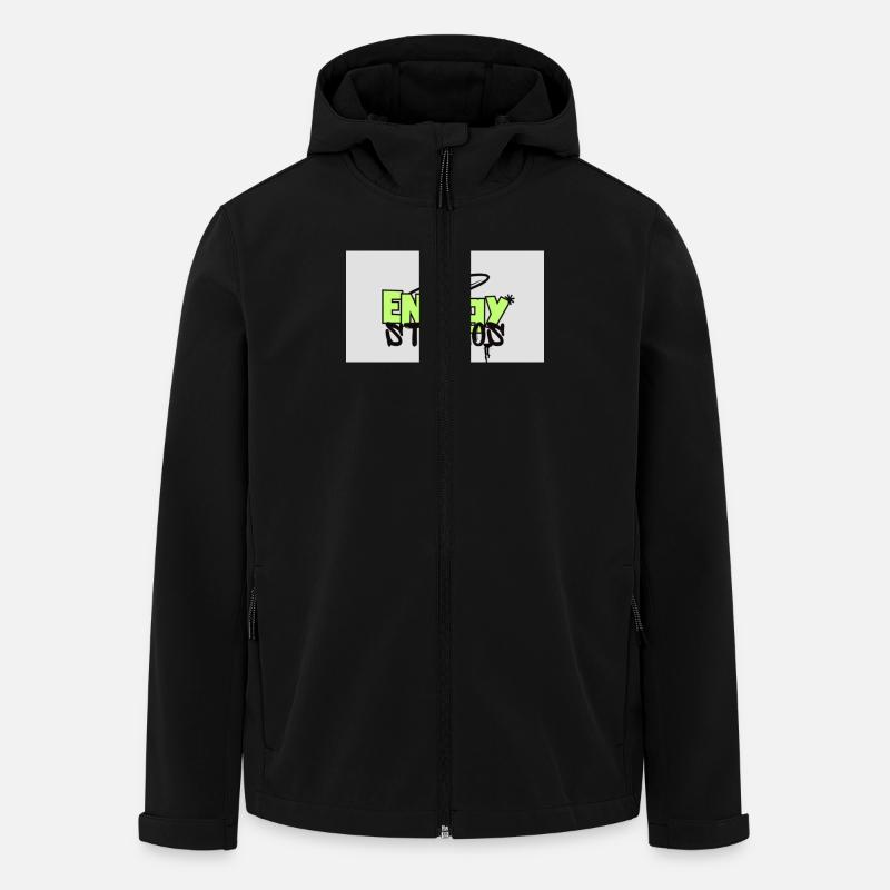 Energy Studios Entertainment - Recycelte Männer Softshell-Jacke von Stanley/Stella - Schwarz