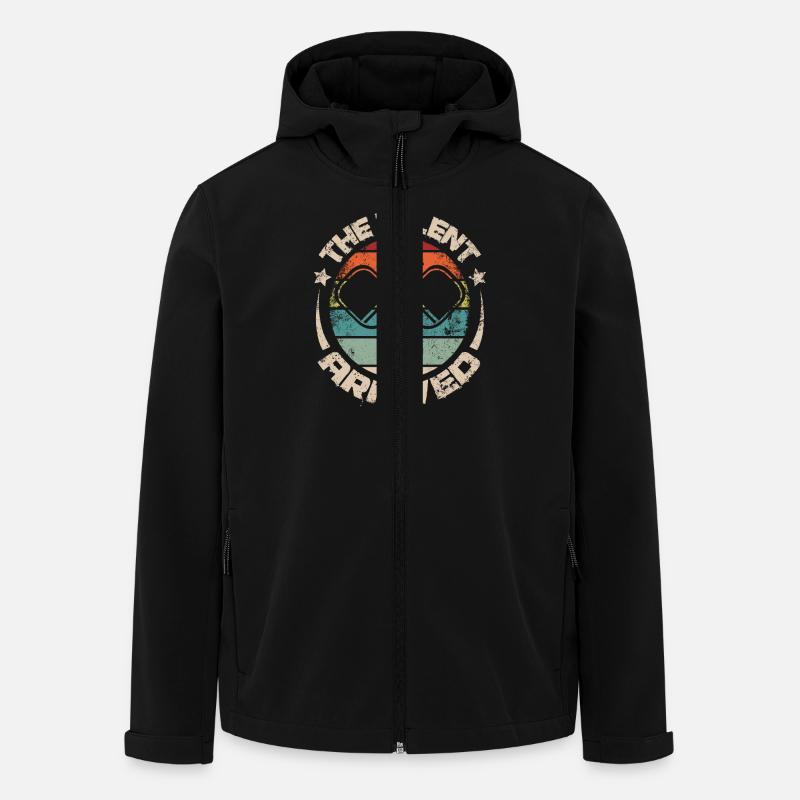 The talent has arrived Pickleball - Men’s Recycled Softshell Jacket by Stanley/Stella - black