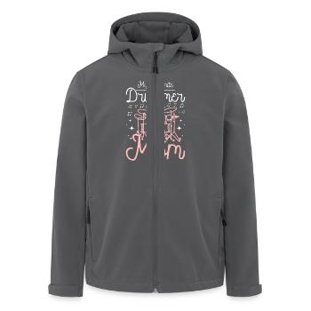 Fête des mères Mon batteur préféré m’appelle maman - Veste softshell homme en polyester recyclé Stanley/Stella - noir - Devant - AI Model Male 185 light (185cm)