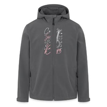 Cool girls play banjo - Recycelte Männer Softshell-Jacke von Stanley/Stella - Schwarz - Vorne - AI Model Male 185 light (185cm)