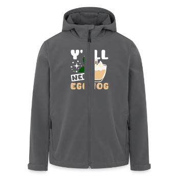 Vous avez tous besoin de lait de poule - Veste softshell homme en polyester recyclé Stanley/Stella - noir - Devant - AI Model Male 185 light (185cm)