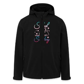 Secrétaire de l’école de filles - Veste softshell homme en polyester recyclé Stanley/Stella - noir - Devant - AI Model Male 185 light (185cm)
