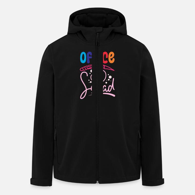 School Secretary Office squad - Men’s Recycled Softshell Jacket by Stanley/Stella - black