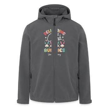 Livrer les lapins les plus mignons Infirmière de Pâques - Veste softshell homme en polyester recyclé Stanley/Stella - noir - Devant - AI Model Male 185 light (185cm)