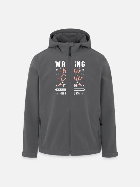 Week-end Mère Fille en cours - Veste softshell homme en polyester recyclé Stanley/Stella - noir