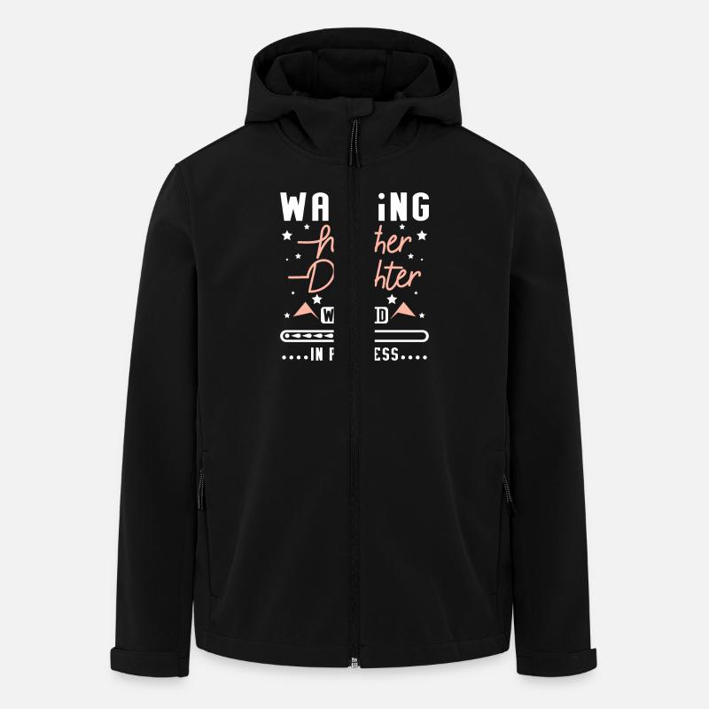 Week-end Mère Fille en cours - Veste softshell homme en polyester recyclé Stanley/Stella - noir