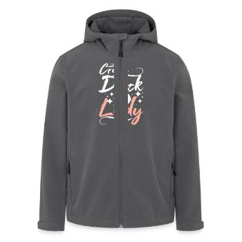 Dame canard folle - Veste softshell homme en polyester recyclé Stanley/Stella - noir - Devant - AI Model Male 185 light (185cm)