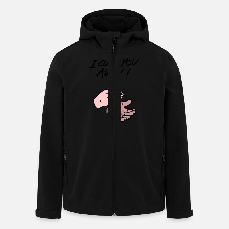 Applaus - Recycelte Männer Softshell-Jacke von Stanley/Stella - Schwarz