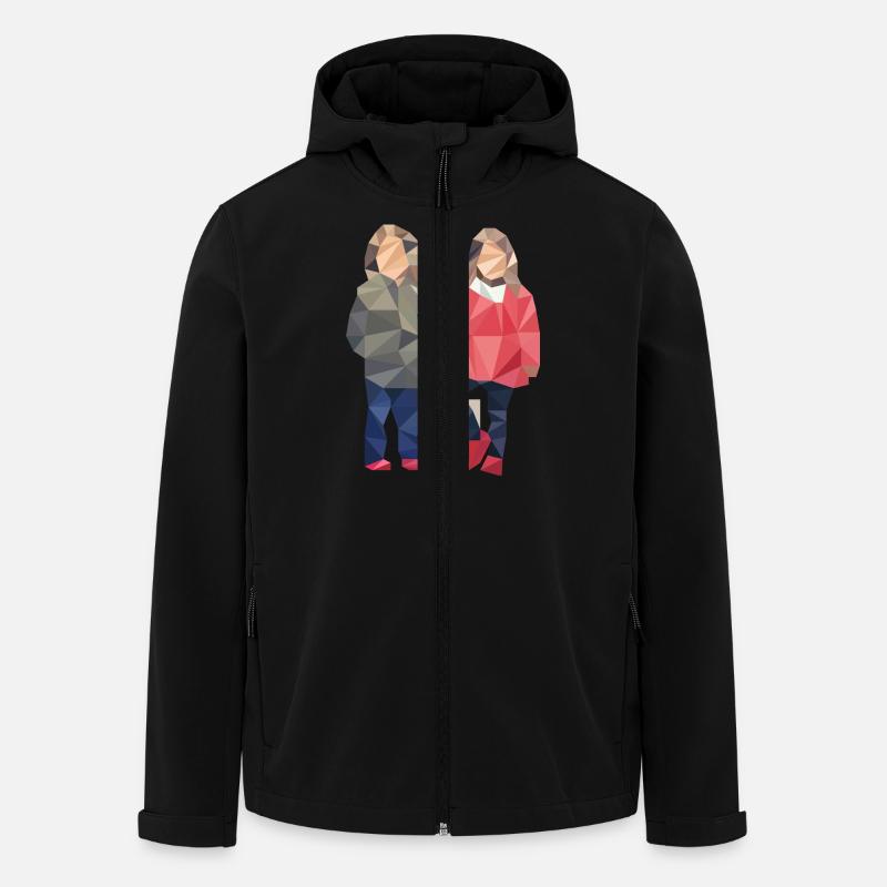 cmtdg231 - Recycelte Männer Softshell-Jacke von Stanley/Stella - Schwarz