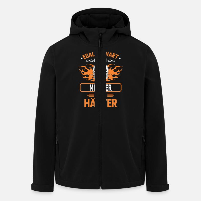 MEISTER - Recycelte Männer Softshell-Jacke von Stanley/Stella - Schwarz