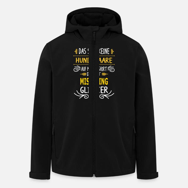 MISCHLING - Recycelte Männer Softshell-Jacke von Stanley/Stella - Schwarz