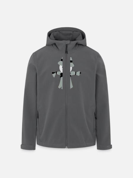 dummy - Men’s Recycled Softshell Jacket by Stanley/Stella - black