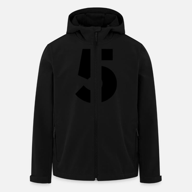 5.5 - Men’s Recycled Softshell Jacket by Stanley/Stella - black