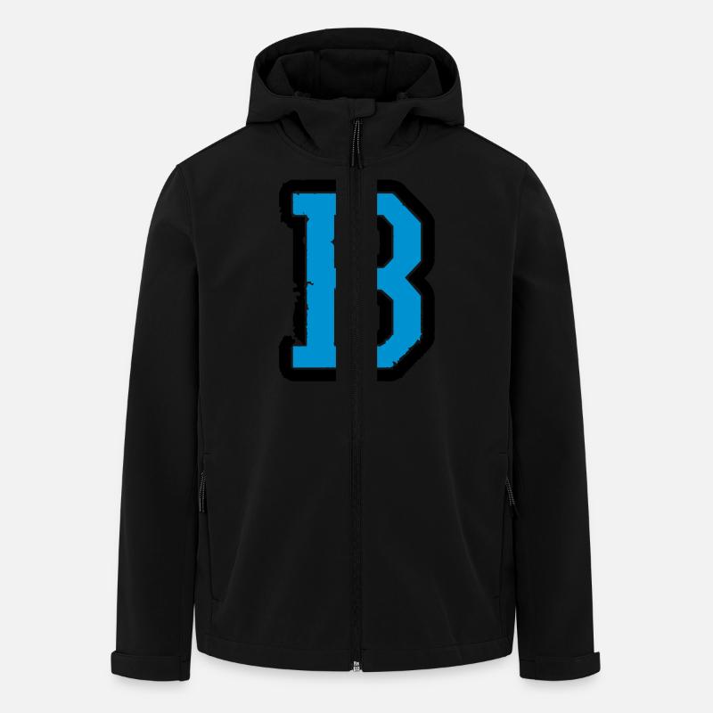 b_02 - Men’s Recycled Softshell Jacket by Stanley/Stella - black