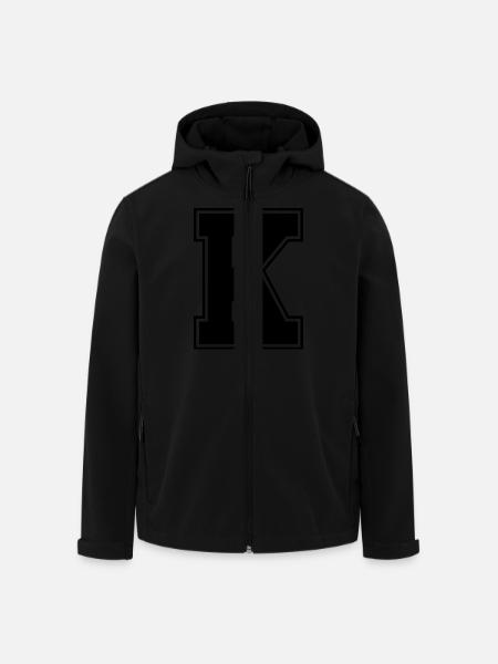 k_symbol - Men’s Recycled Softshell Jacket by Stanley/Stella - black
