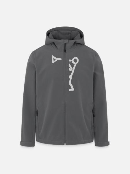 Trompeter - Recycelte Männer Softshell-Jacke von Stanley/Stella - Schwarz