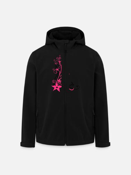 Ranke - Recycelte Männer Softshell-Jacke von Stanley/Stella - Schwarz