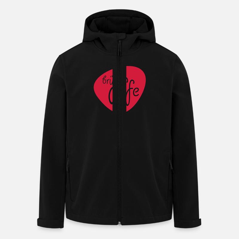 Brüllaffe - Recycelte Männer Softshell-Jacke von Stanley/Stella - Schwarz