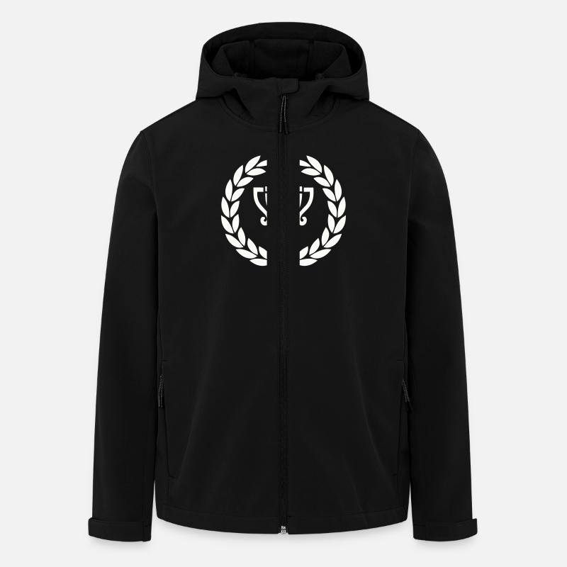 pokal lorbeerkranz - Recycelte Männer Softshell-Jacke von Stanley/Stella - Schwarz
