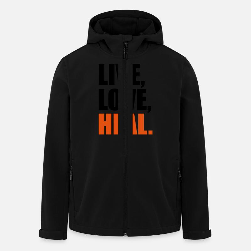 Arzt - Recycelte Männer Softshell-Jacke von Stanley/Stella - Schwarz