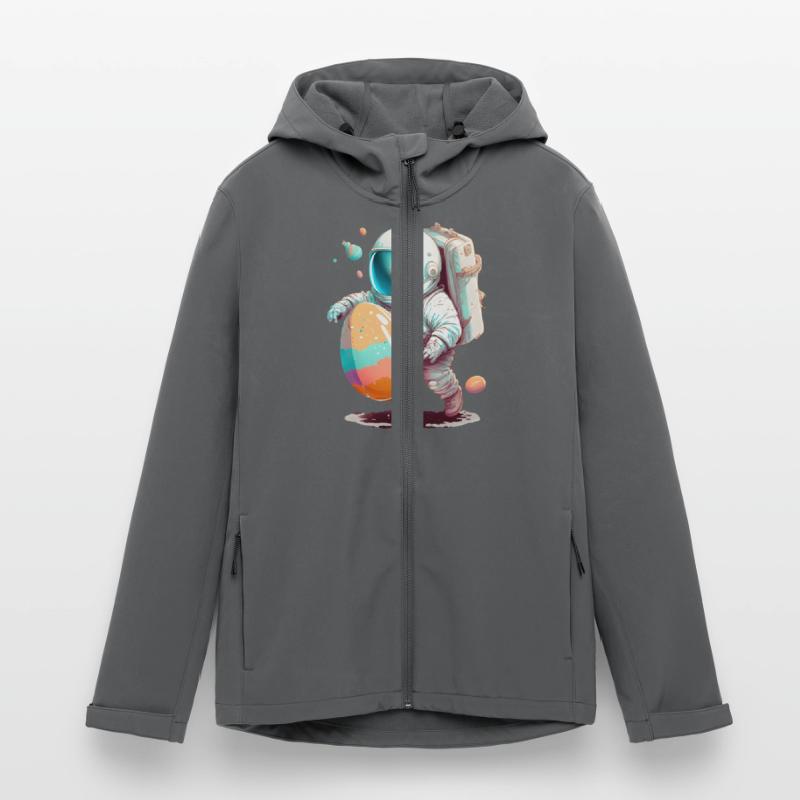 Easter Easter Bunny Easter Eve Easter Sunday Easter Egg Spring Men’s Recycled Softshell Jacket by Stanley/Stella