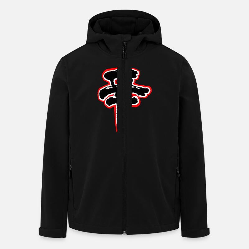Logo ÉPICÉ - Veste softshell homme en polyester recyclé Stanley/Stella - noir