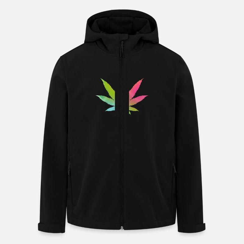 hampa - Recycelte Männer Softshell-Jacke von Stanley/Stella - Schwarz
