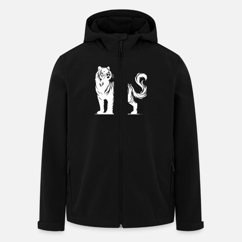 tigre - Veste softshell homme en polyester recyclé Stanley/Stella - noir