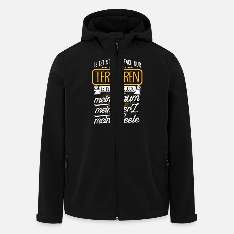 TERVUEREN - Traum - Recycelte Männer Softshell-Jacke von Stanley/Stella - Schwarz