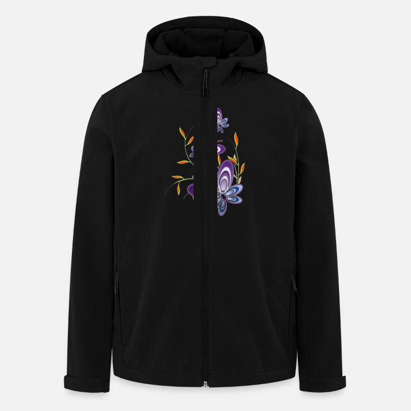 Butterflies2012 - Men’s Recycled Softshell Jacket by Stanley/Stella - black