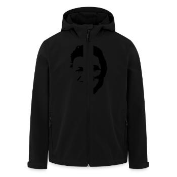 strauss porträt - Recycelte Männer Softshell-Jacke von Stanley/Stella - Schwarz - Vorne - AI Model Male 185 light (185cm)