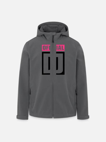 Official DJ - Men’s Recycled Softshell Jacket by Stanley/Stella - black