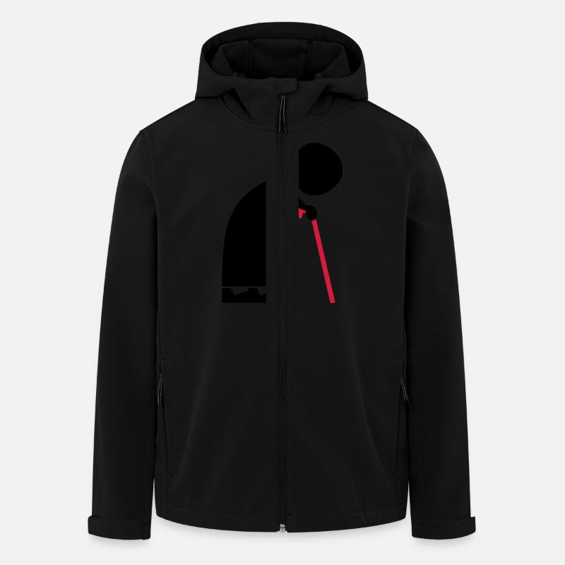 grandma - Men’s Recycled Softshell Jacket by Stanley/Stella - black