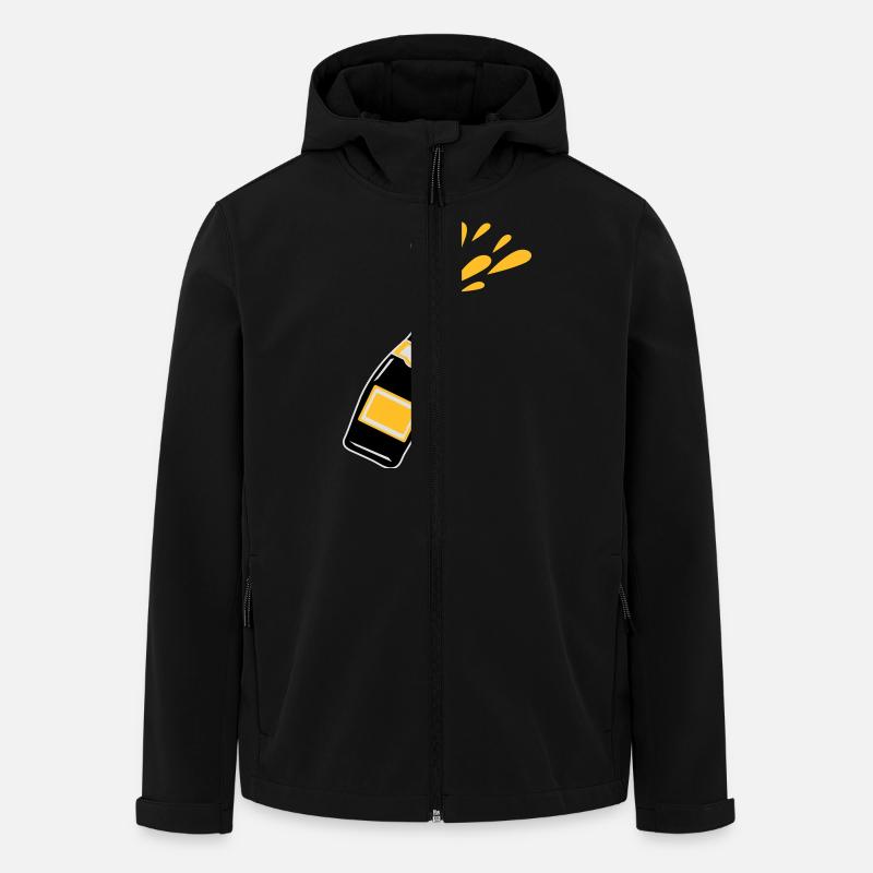 schampus - Veste softshell homme en polyester recyclé Stanley/Stella - noir