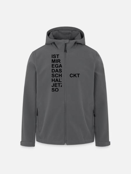 kochen - Recycelte Männer Softshell-Jacke von Stanley/Stella - Schwarz