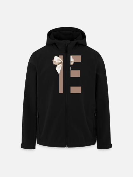 Buchstabe E Knoten - Recycelte Männer Softshell-Jacke von Stanley/Stella - Schwarz