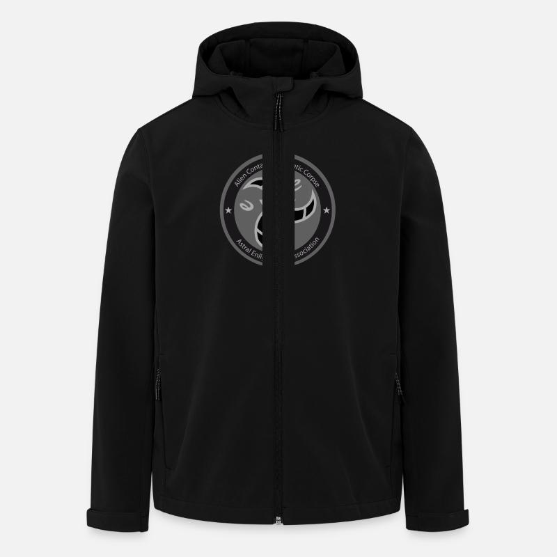 astral enlightment association - Recycelte Männer Softshell-Jacke von Stanley/Stella - Schwarz